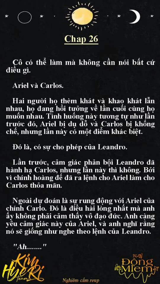 [Novel 18+] Ariel, Thánh Nữ Dâm Đãng 26 trang 1