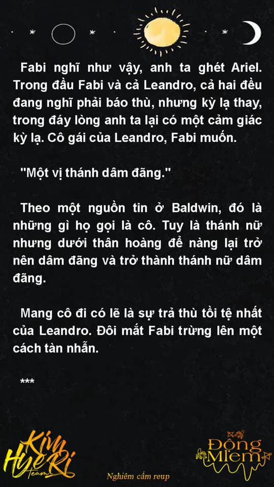 [Novel 18+] Ariel, Thánh Nữ Dâm Đãng 30 trang 7