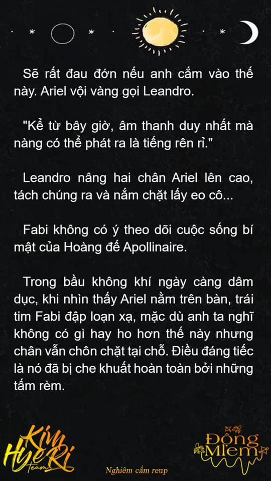 [Novel 18+] Ariel, Thánh Nữ Dâm Đãng 35 trang 10