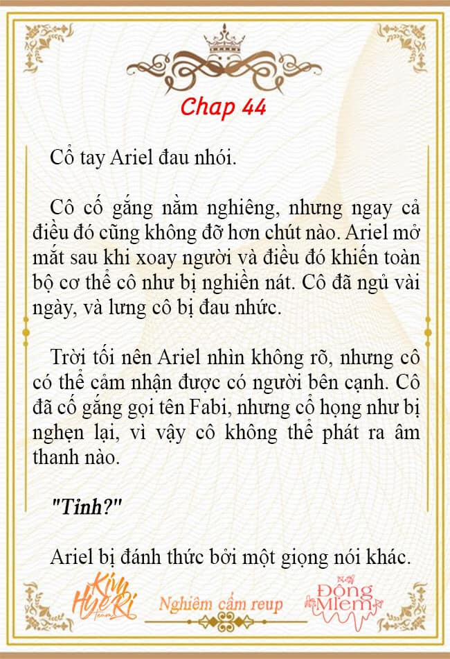 [Novel 18+] Ariel, Thánh Nữ Dâm Đãng 44 trang 1