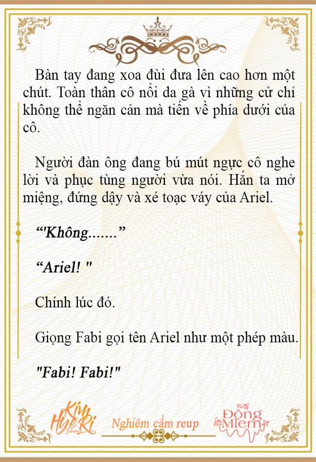 [Novel 18+] Ariel, Thánh Nữ Dâm Đãng 44 trang 15