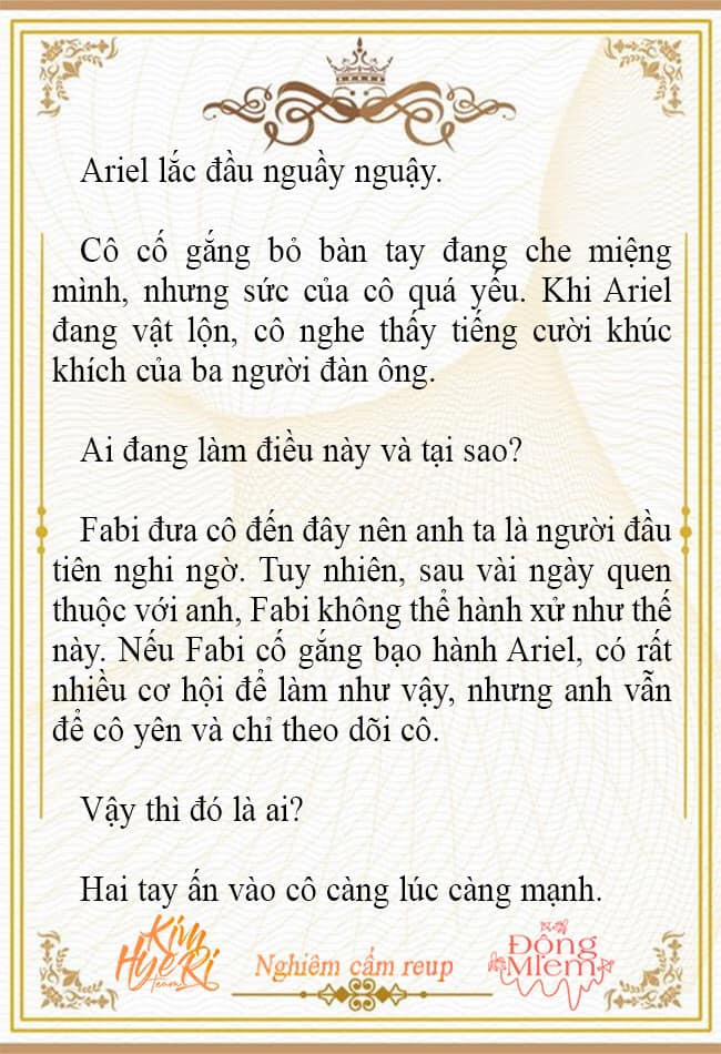 [Novel 18+] Ariel, Thánh Nữ Dâm Đãng 44 trang 3