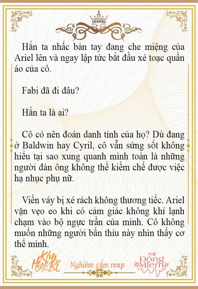 [Novel 18+] Ariel, Thánh Nữ Dâm Đãng 44 trang 8