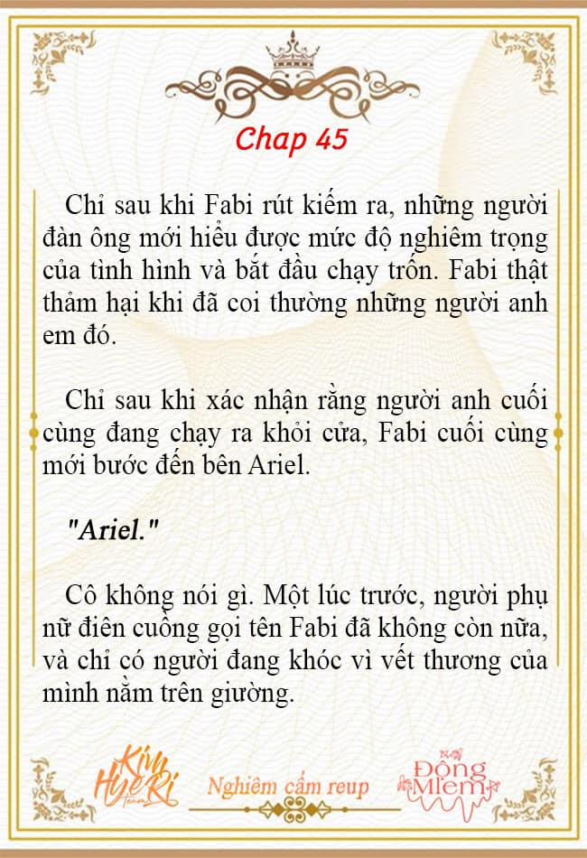 [Novel 18+] Ariel, Thánh Nữ Dâm Đãng 45 trang 1
