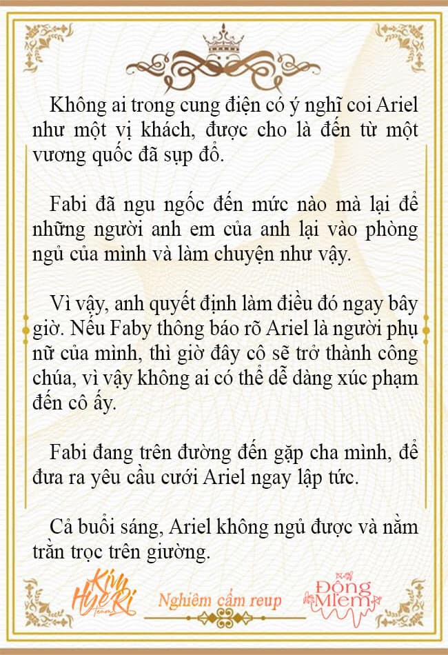[Novel 18+] Ariel, Thánh Nữ Dâm Đãng 45 trang 13