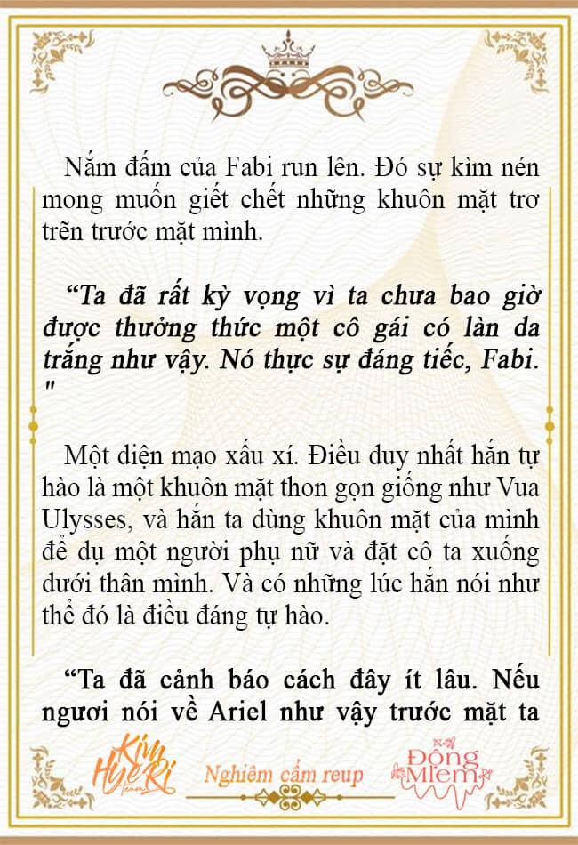 [Novel 18+] Ariel, Thánh Nữ Dâm Đãng 45 trang 16