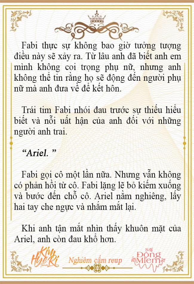 [Novel 18+] Ariel, Thánh Nữ Dâm Đãng 45 trang 2
