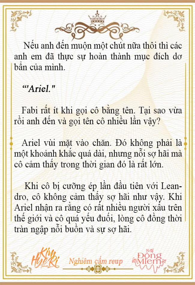 [Novel 18+] Ariel, Thánh Nữ Dâm Đãng 45 trang 3
