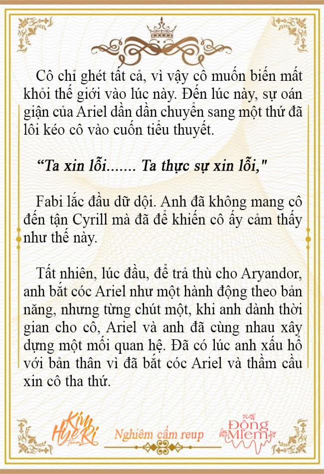 [Novel 18+] Ariel, Thánh Nữ Dâm Đãng 45 trang 4