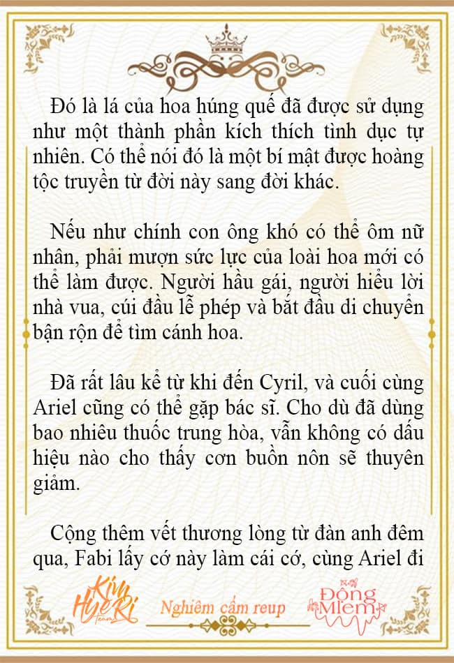 [Novel 18+] Ariel, Thánh Nữ Dâm Đãng 46 trang 5