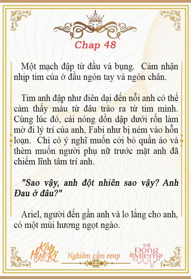 [Novel 18+] Ariel, Thánh Nữ Dâm Đãng 48 trang 1