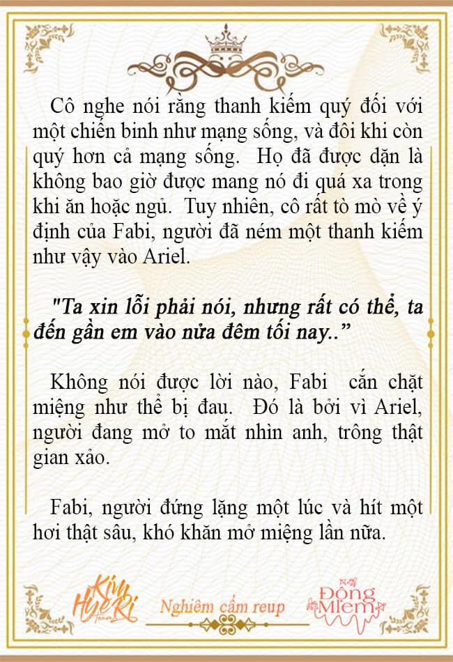[Novel 18+] Ariel, Thánh Nữ Dâm Đãng 48 trang 10