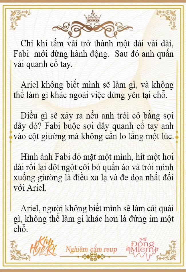 [Novel 18+] Ariel, Thánh Nữ Dâm Đãng 48 trang 7