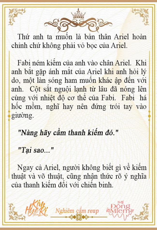 [Novel 18+] Ariel, Thánh Nữ Dâm Đãng 48 trang 9