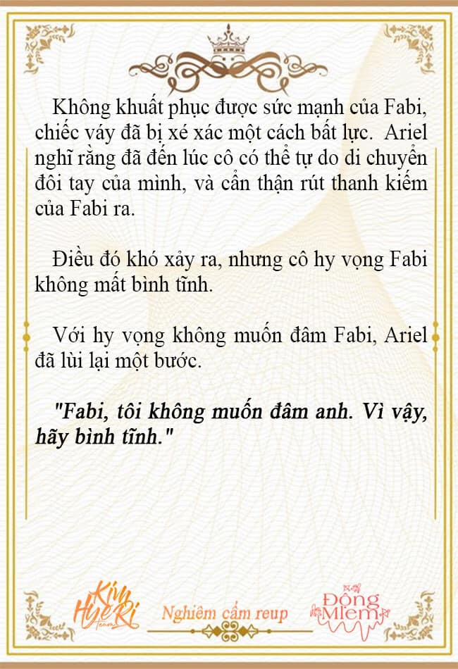 [Novel 18+] Ariel, Thánh Nữ Dâm Đãng 49 trang 17