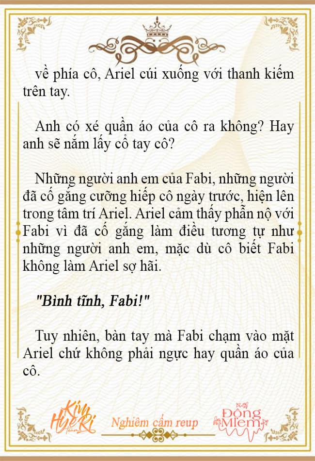 [Novel 18+] Ariel, Thánh Nữ Dâm Đãng 50 trang 12