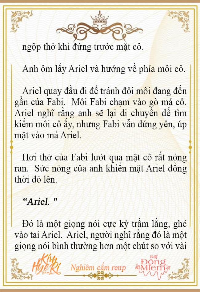 [Novel 18+] Ariel, Thánh Nữ Dâm Đãng 50 trang 14
