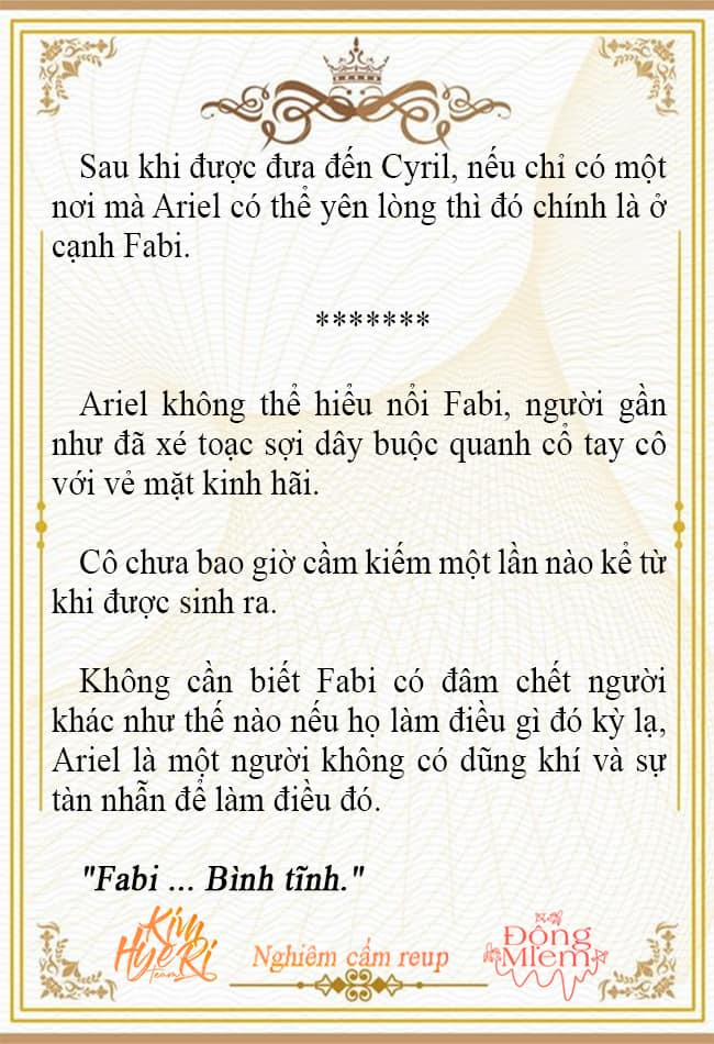 [Novel 18+] Ariel, Thánh Nữ Dâm Đãng 50 trang 5