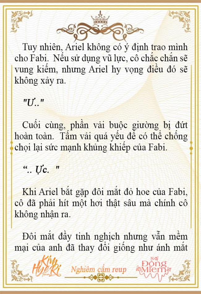 [Novel 18+] Ariel, Thánh Nữ Dâm Đãng 50 trang 6