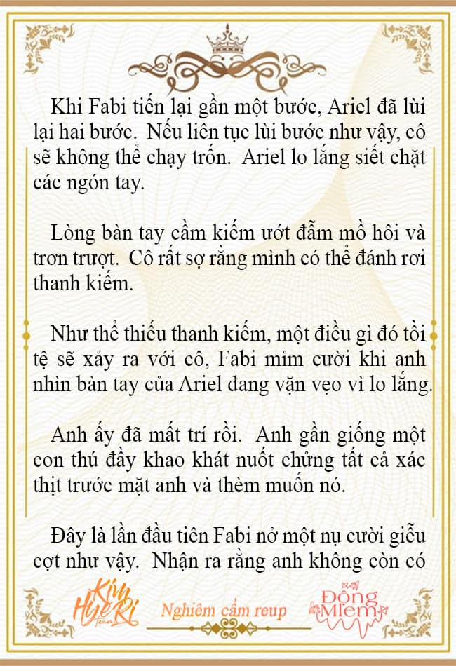 [Novel 18+] Ariel, Thánh Nữ Dâm Đãng 50 trang 8
