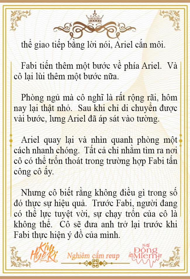 [Novel 18+] Ariel, Thánh Nữ Dâm Đãng 50 trang 9