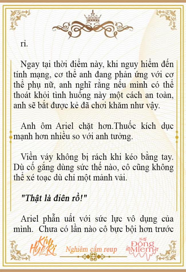 [Novel 18+] Ariel, Thánh Nữ Dâm Đãng 51 trang 10
