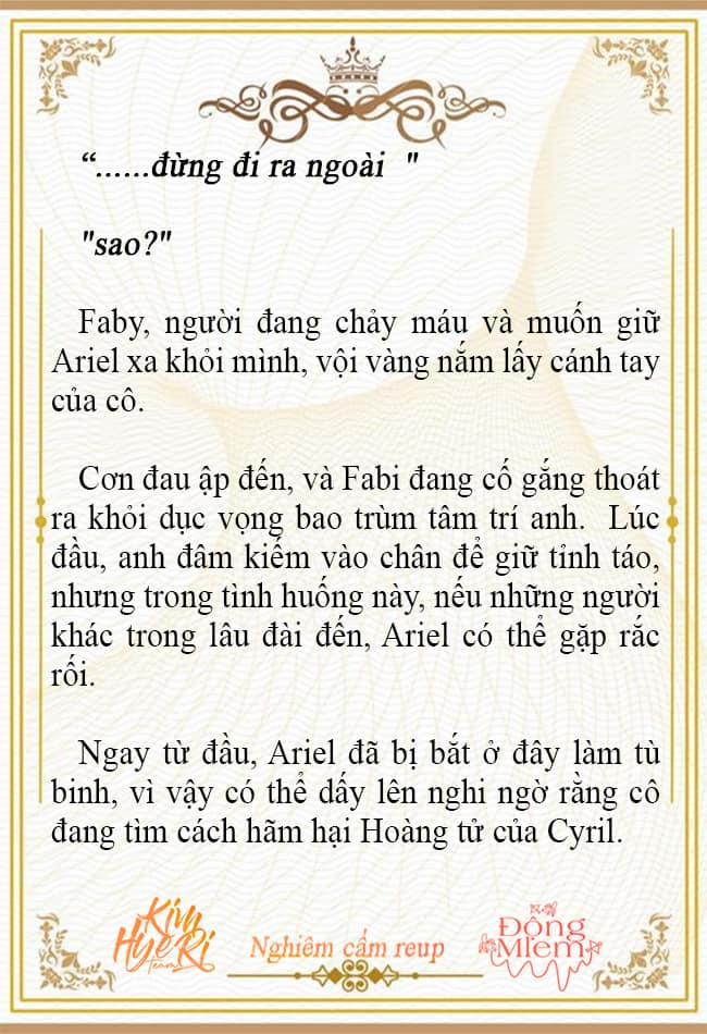 [Novel 18+] Ariel, Thánh Nữ Dâm Đãng 51 trang 3