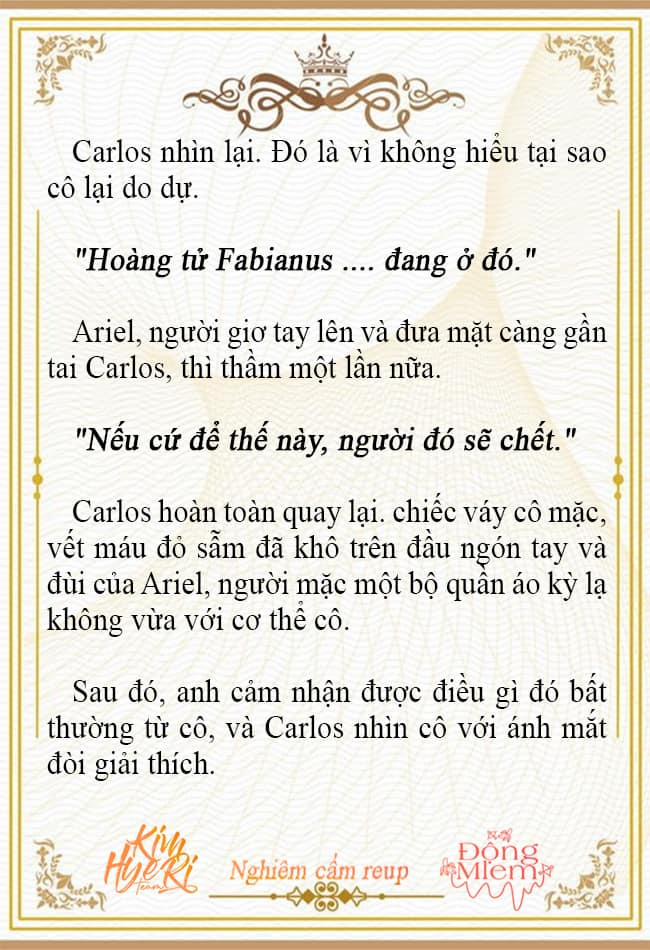 [Novel 18+] Ariel, Thánh Nữ Dâm Đãng 54 trang 9