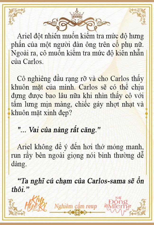 [Novel 18+] Ariel, Thánh Nữ Dâm Đãng 59 trang 12