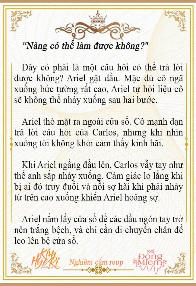 [Novel 18+] Ariel, Thánh Nữ Dâm Đãng 61 trang 8