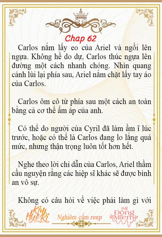 [Novel 18+] Ariel, Thánh Nữ Dâm Đãng 62 trang 1