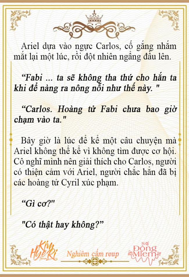 [Novel 18+] Ariel, Thánh Nữ Dâm Đãng 62 trang 15