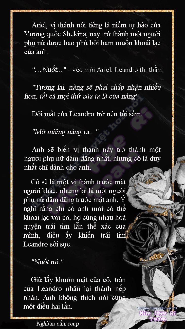 [Novel 18+] Ariel, Thánh Nữ Dâm Đãng 9 trang 4
