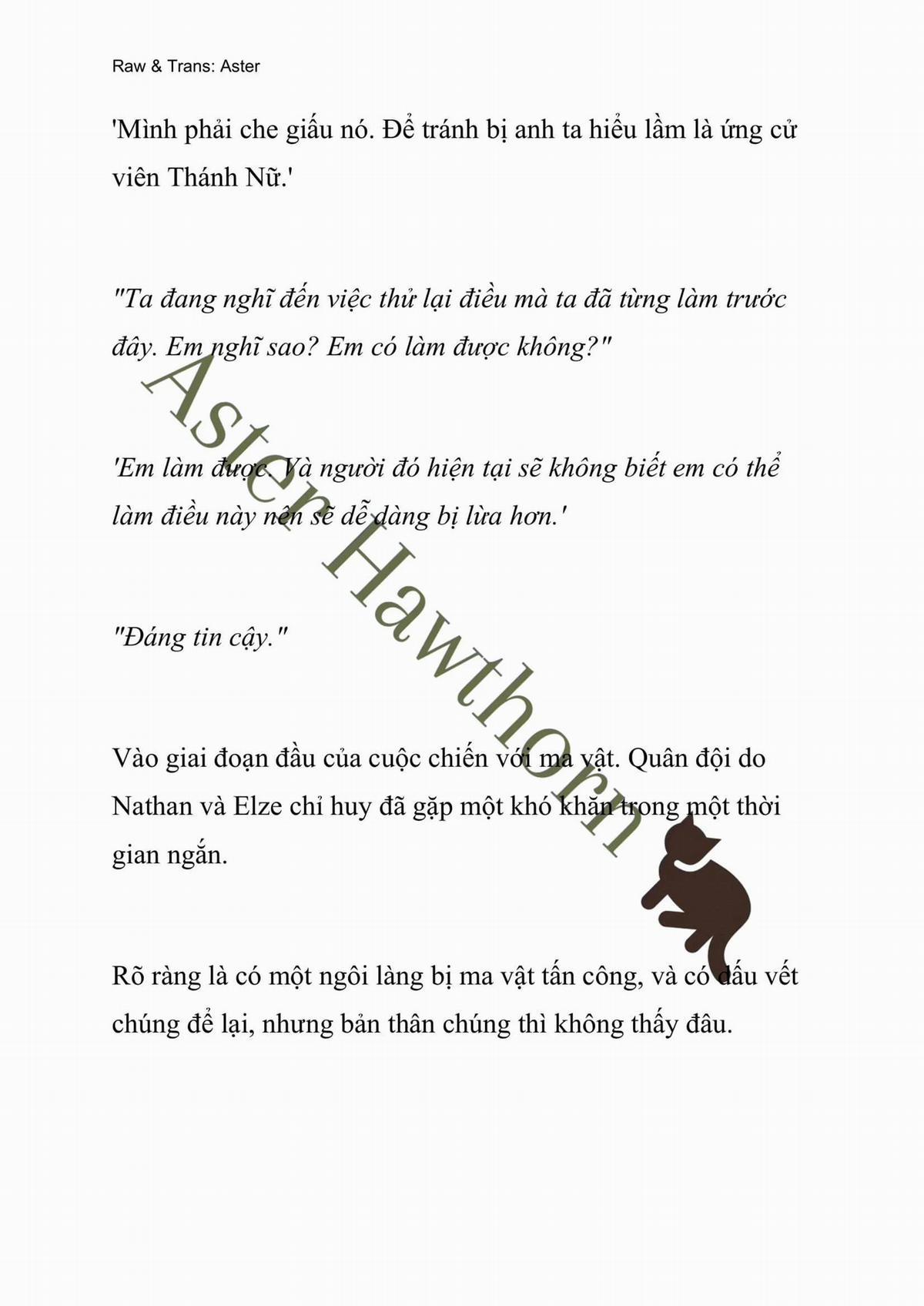 [Novel] Anh Hùng Khao Khát Sự Sa Ngã Của Thánh Nữ 24 trang 14