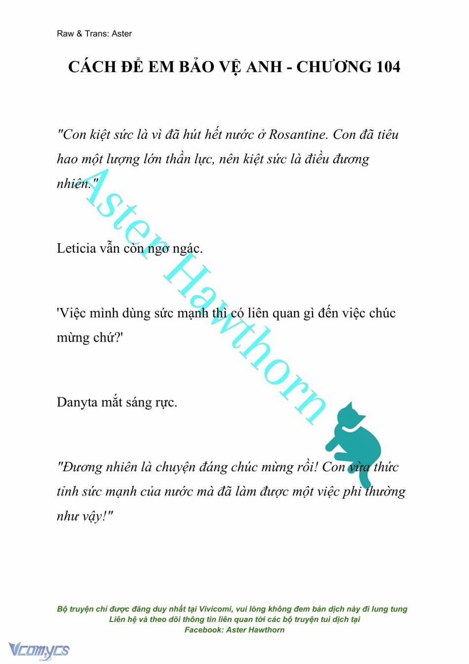 [Novel] Cách Để Em Bảo Vệ Anh 104 trang 0