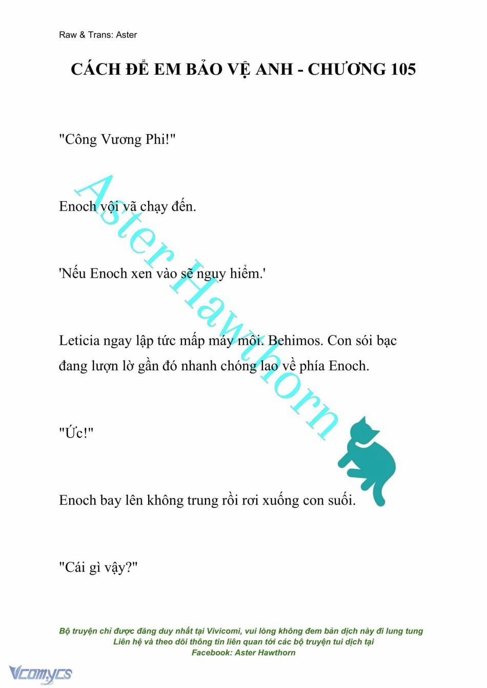 [Novel] Cách Để Em Bảo Vệ Anh 105 trang 0