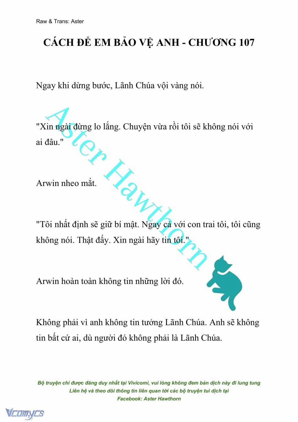 [Novel] Cách Để Em Bảo Vệ Anh 107 trang 0