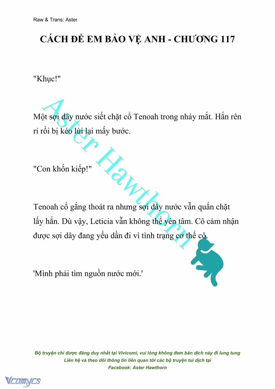 [Novel] Cách Để Em Bảo Vệ Anh 117 trang 0