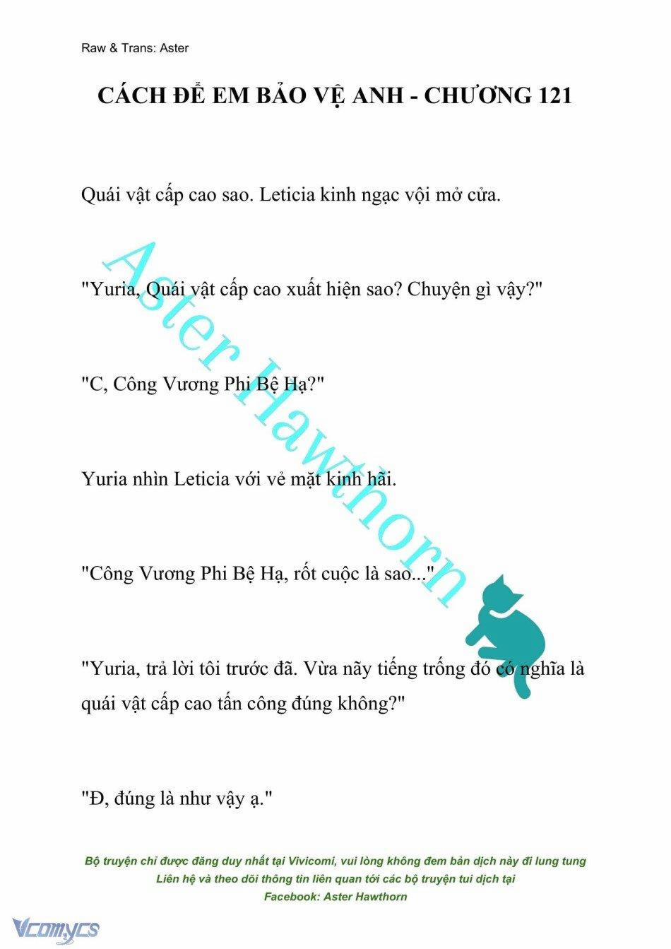 [Novel] Cách Để Em Bảo Vệ Anh 121 trang 0
