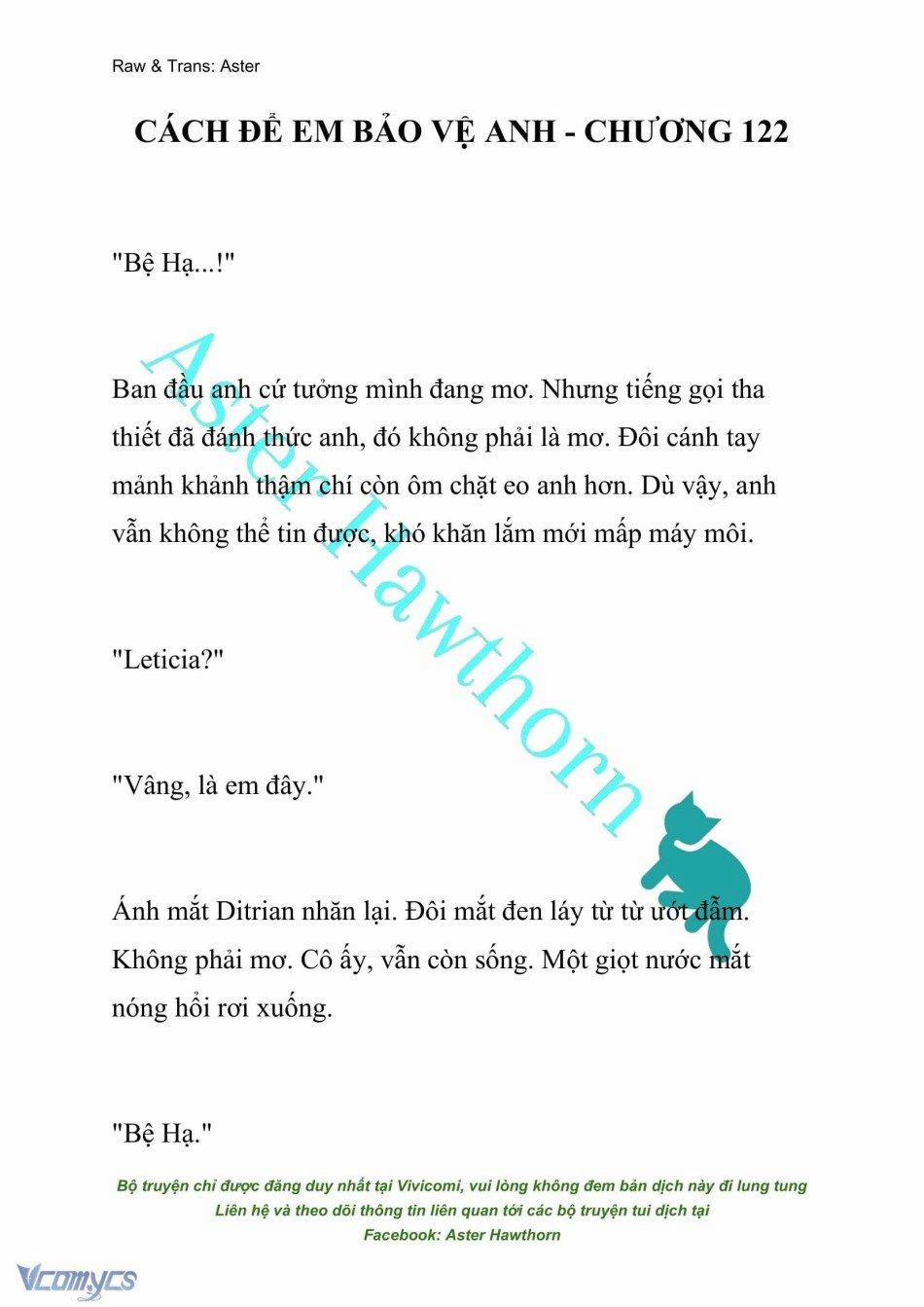 [Novel] Cách Để Em Bảo Vệ Anh 122 trang 0