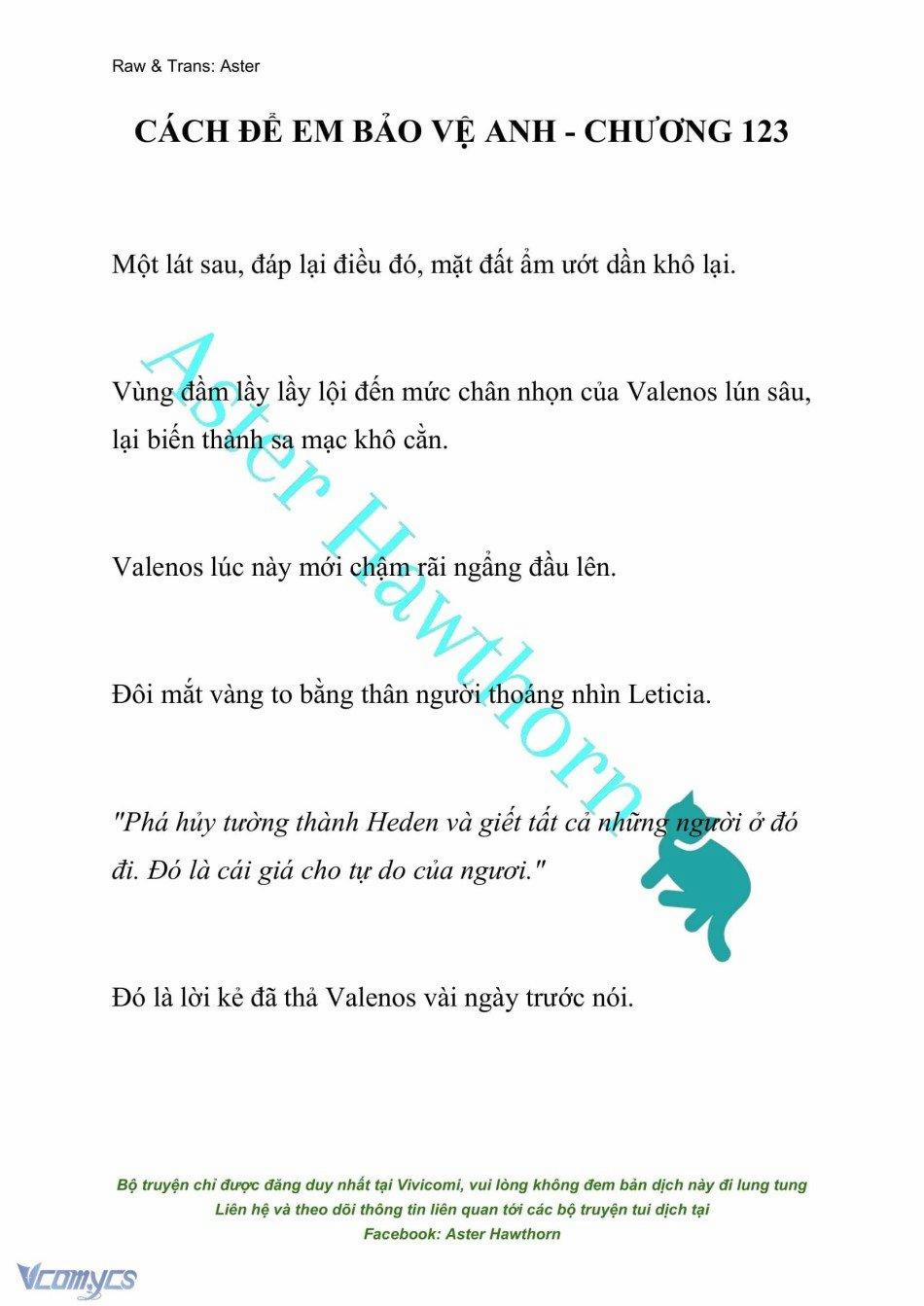 [Novel] Cách Để Em Bảo Vệ Anh 123 trang 0