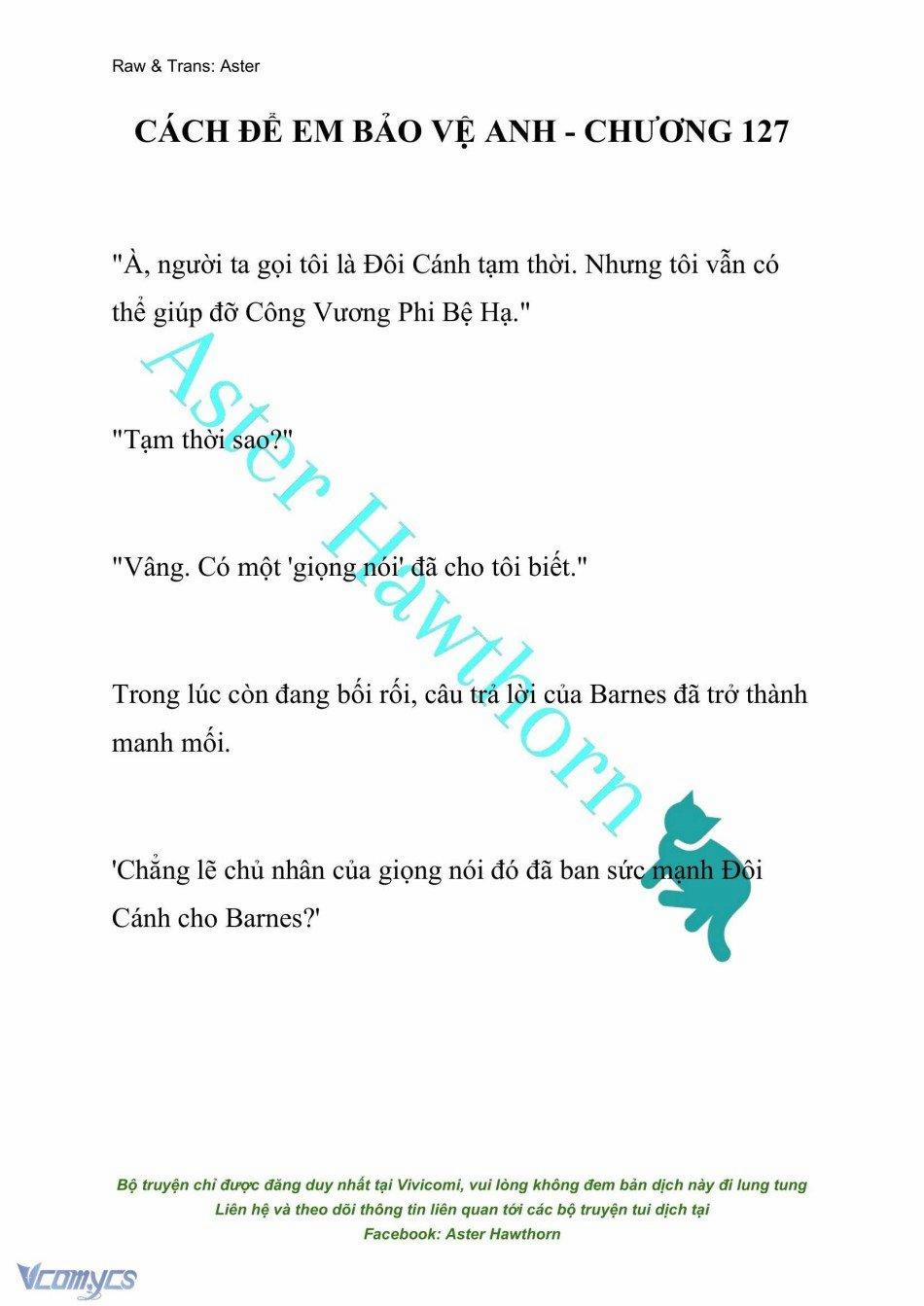 [Novel] Cách Để Em Bảo Vệ Anh 127 trang 0