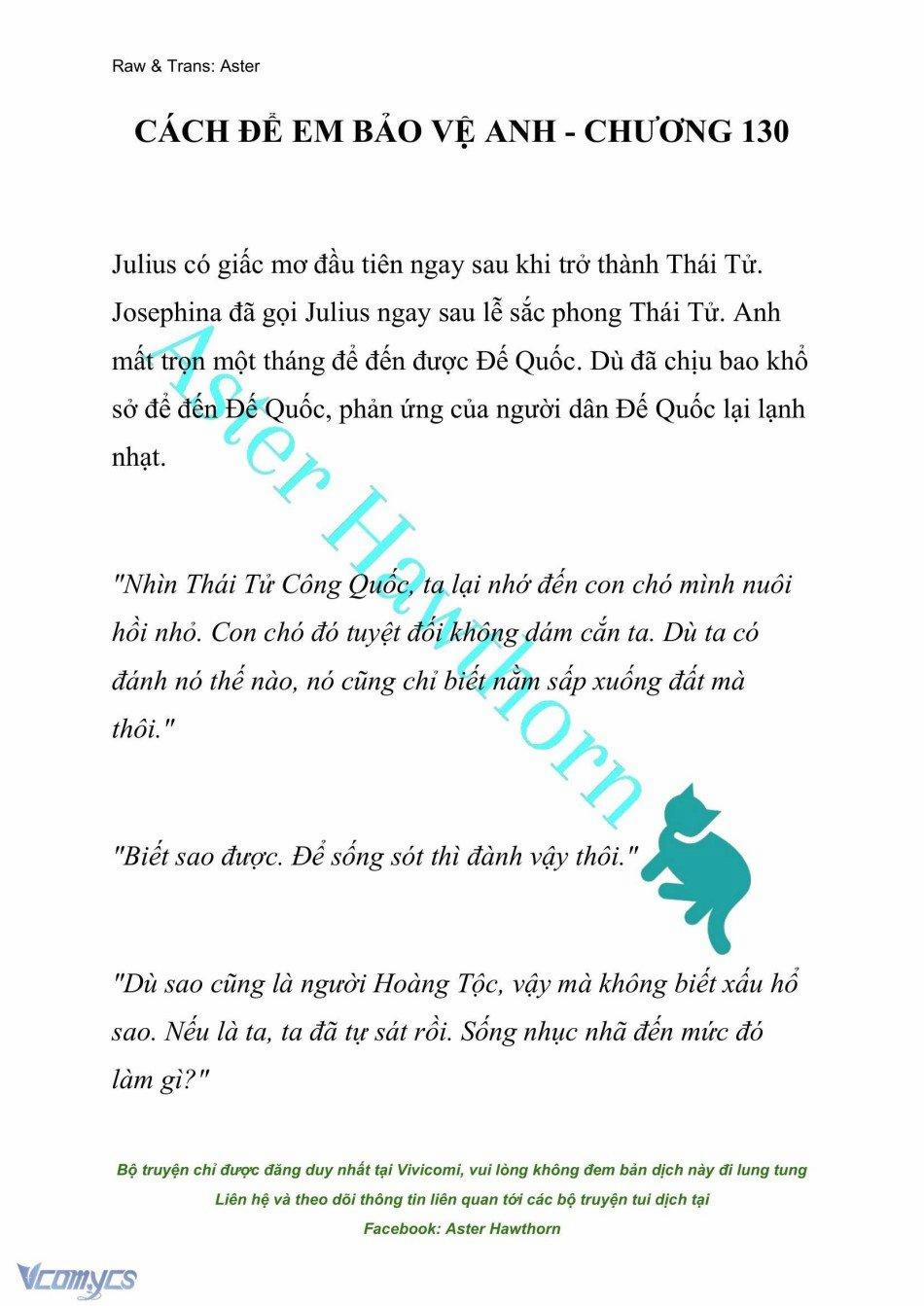 [Novel] Cách Để Em Bảo Vệ Anh 130 trang 0