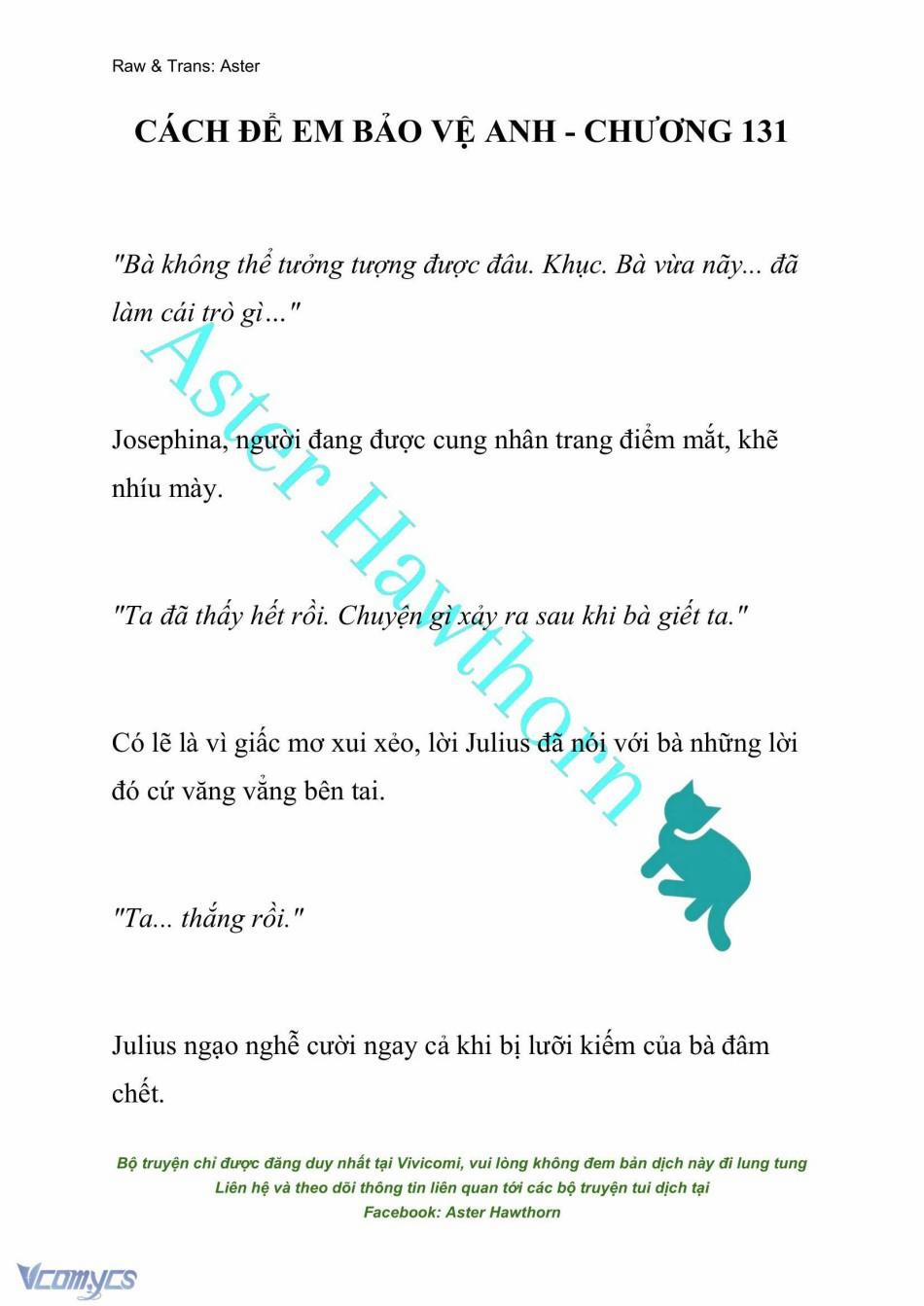 [Novel] Cách Để Em Bảo Vệ Anh 131 trang 0