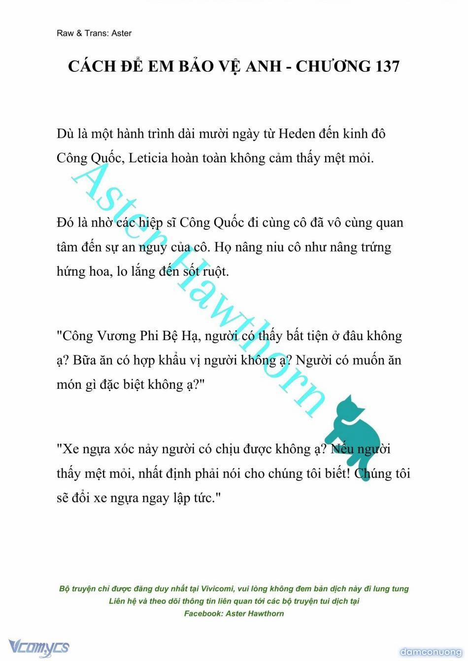 [Novel] Cách Để Em Bảo Vệ Anh 137 trang 0