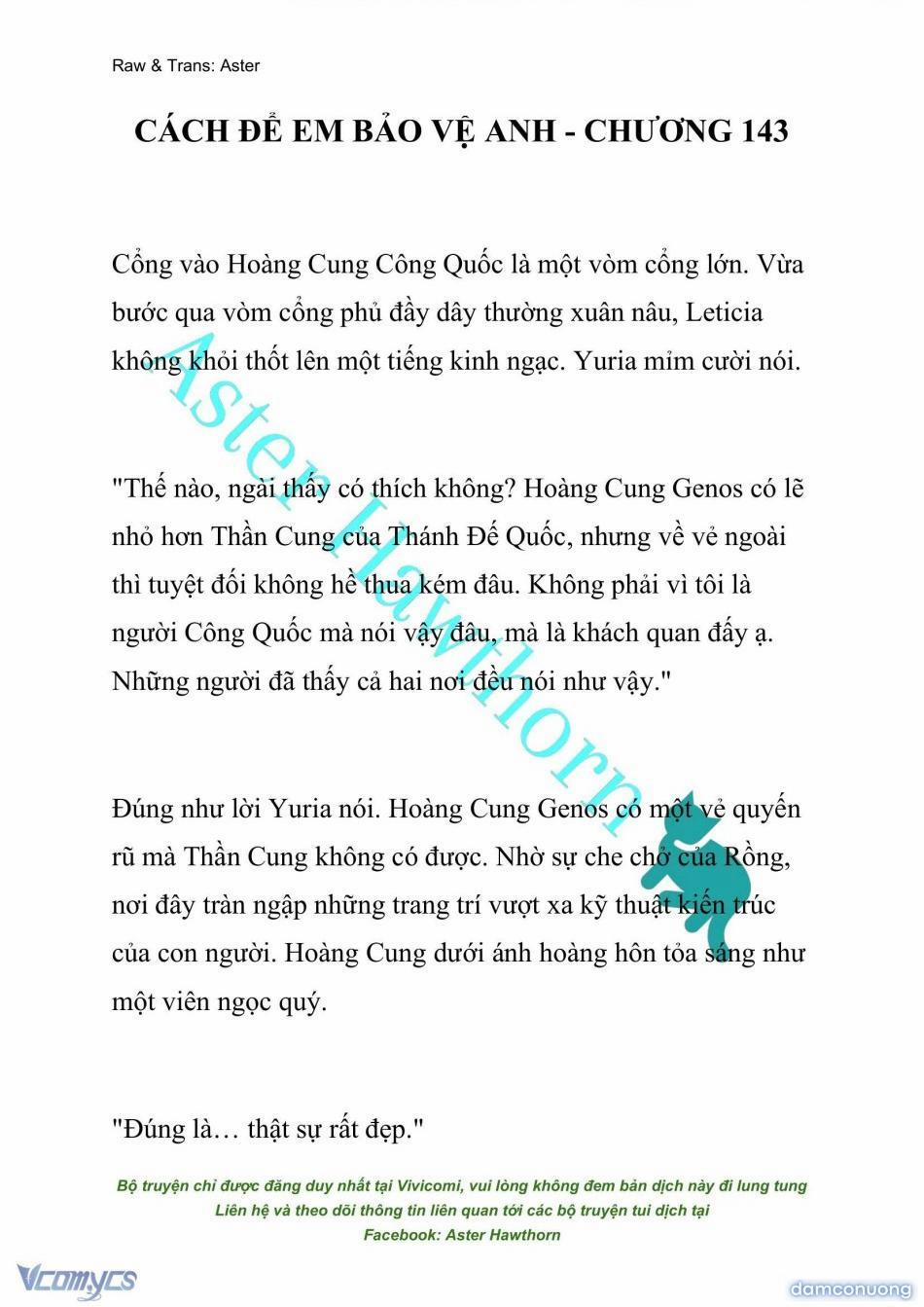 [Novel] Cách Để Em Bảo Vệ Anh 143 trang 0
