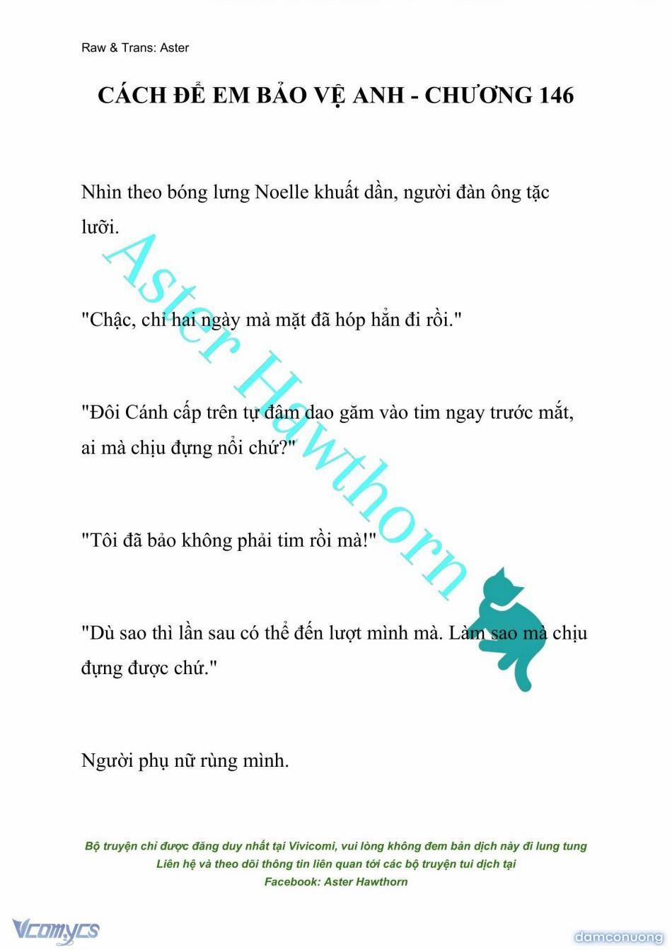 [Novel] Cách Để Em Bảo Vệ Anh 146 trang 0