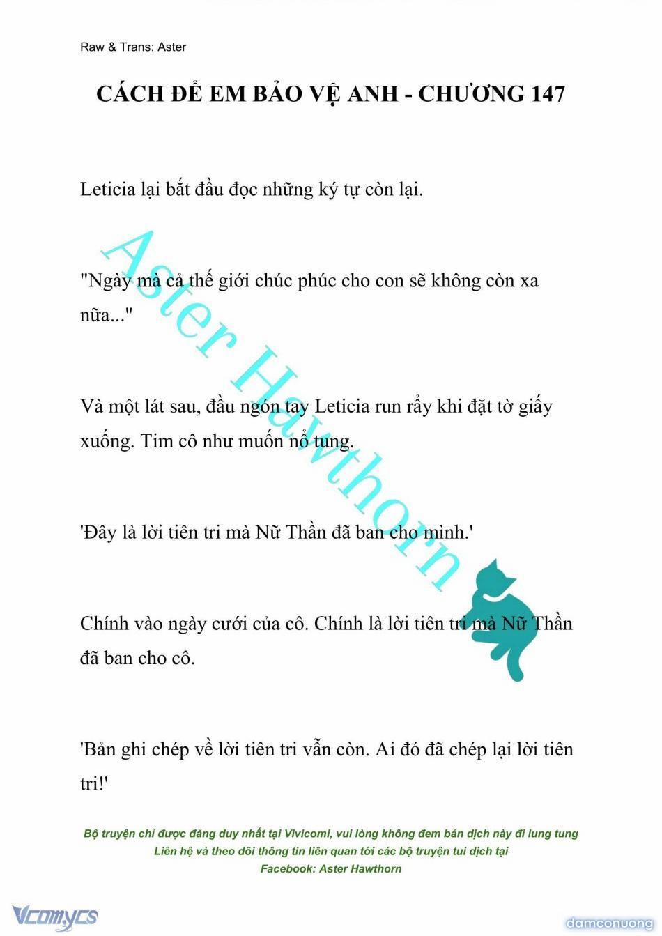 [Novel] Cách Để Em Bảo Vệ Anh 147 trang 0