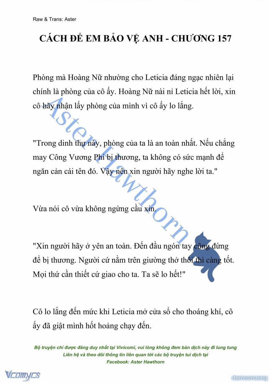 [Novel] Cách Để Em Bảo Vệ Anh 157 trang 0