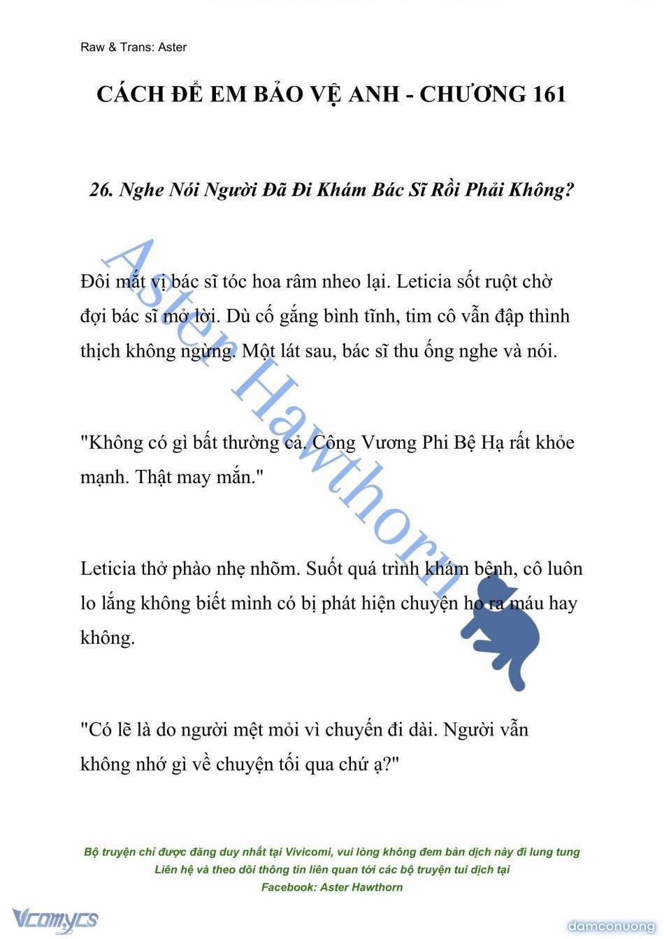 [Novel] Cách Để Em Bảo Vệ Anh 161 trang 0